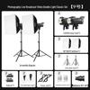 Godox LA200Bi Bi-color LED Video Light Twin Kit