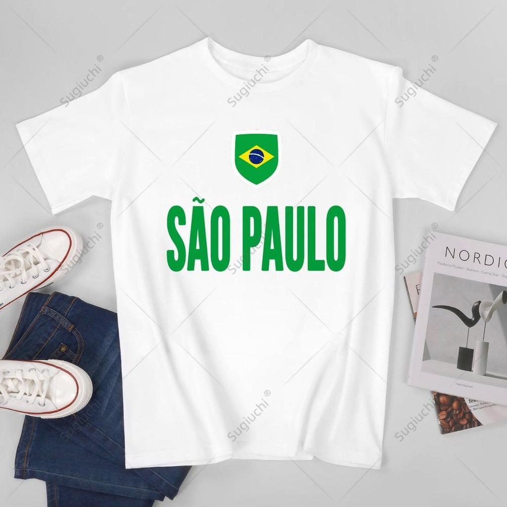 Unisex Unisex Sao Paulo Brazil Brazilian Souvenir Tshirt Tees T Shirts WoUnisex Boys 100 Cotton TShirt