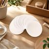 100 Pieces Blank Wooden Badge Customizable Name Tags Easy to Use for Events