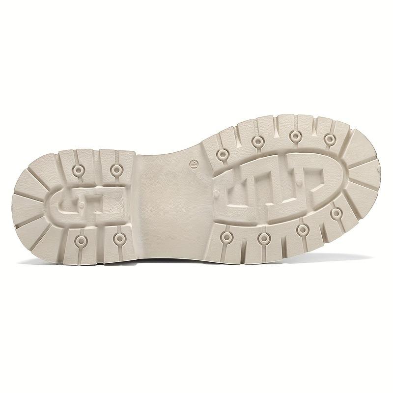 Botas de Senderismo de Caña Alta para Hombre Grande y Alto Zhenyuezu - Zapatos Ligeros Transpirables con Agarre Todoterreno, Suela de PVC Duradera para Exteriores, Urbanos, Fiestas