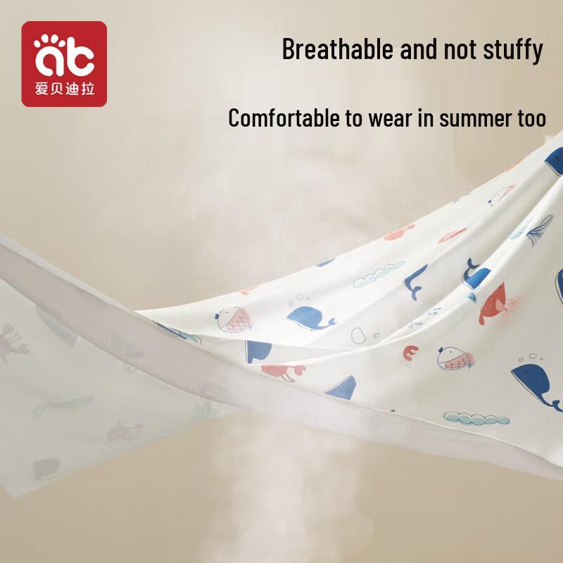 Aibeidila Newborn Pure Cotton Swaddle Wrap