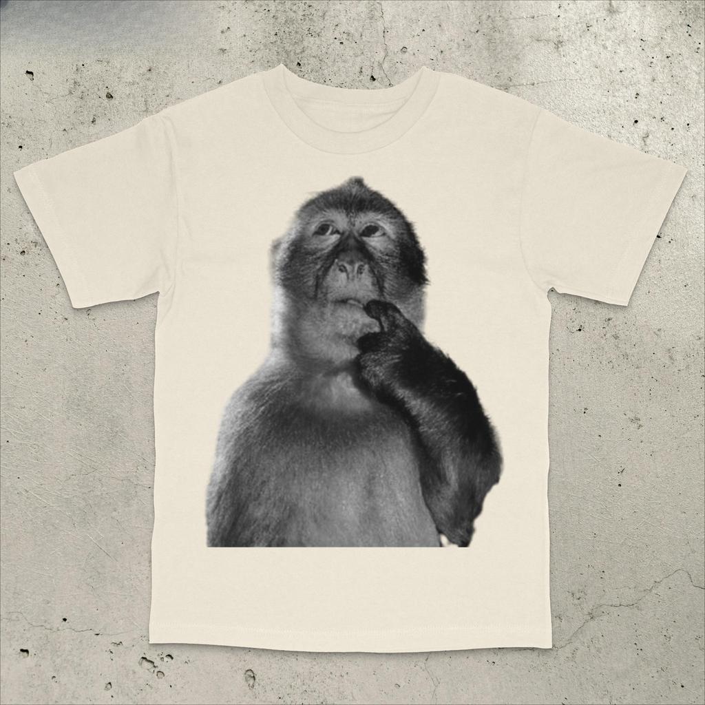 Funny Monkey Shirt Stupid Meme Tshirt Dank Memes Tee 90s Vintage Bootleg Odd Core Graphic T Shirts Retro Streetwear High-quality