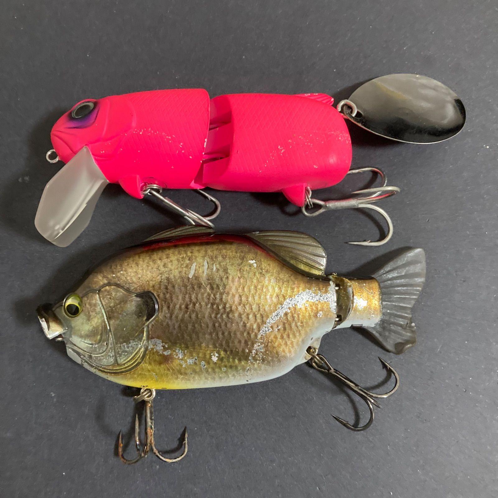 Used Konami Gill Pop MT.WAKE Top Water Noisy Popper DEPS IMAKATSU Big Bait Crawler Bait