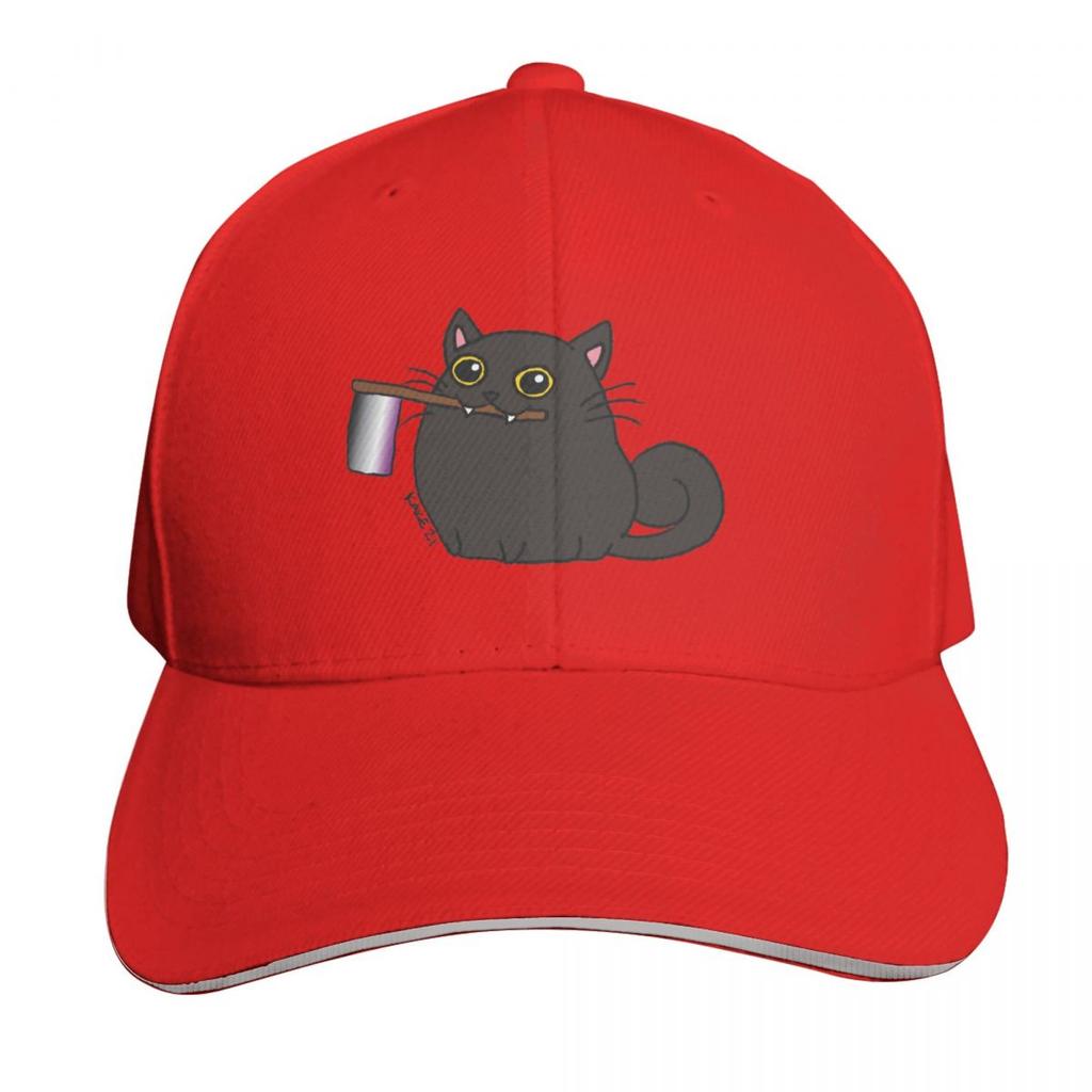 Blob Cat Black Ace Baseball Cap F golf hat genuine Designer Hat Brand Unisex cap Caps Women Unisexs