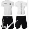 Kids Youth Boxing Training Set Short Sleeve Top Pants Martial Arts Uniform Camo Design Gym Practice