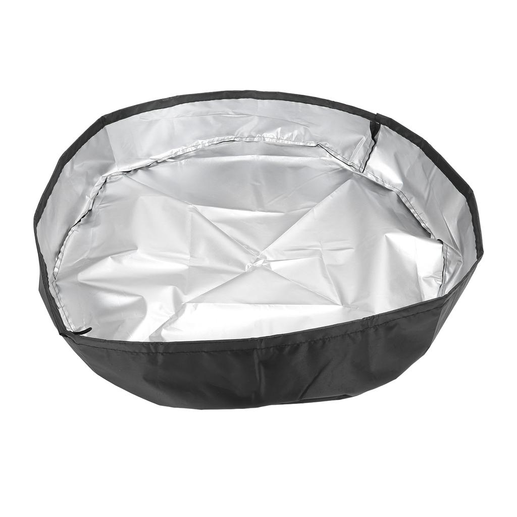 Ice Tub Cover 420D Oxford Cloth Sun Proof Snow Proof Dust Proof Ice Bath Tub Cover for Outdoor L