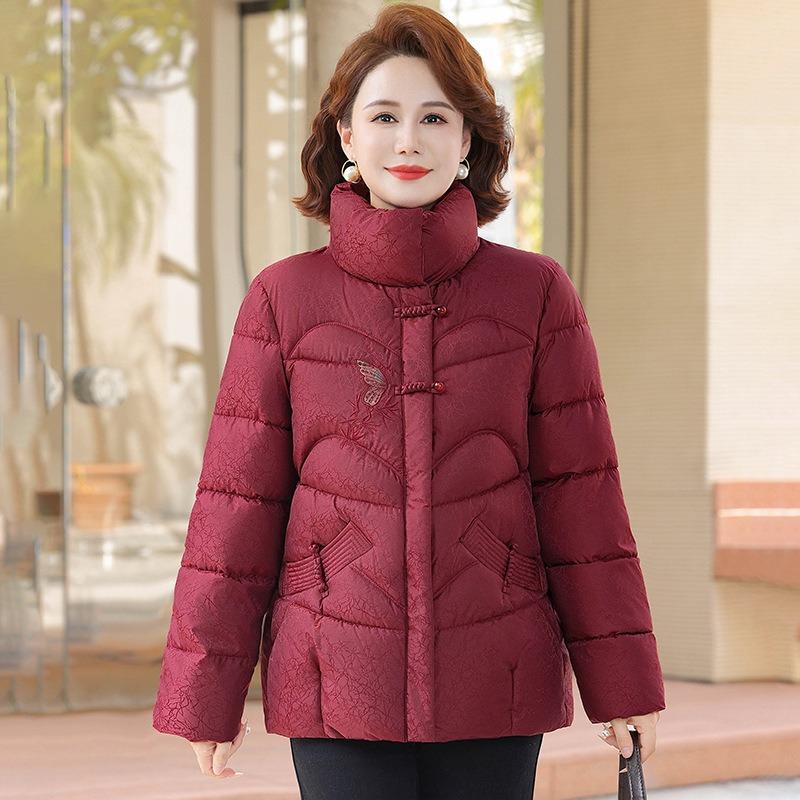 Winter padded jacket loose women's clothing thickened padded jacket on clothes