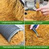 0.5x1m Fake Straw Lawn Mats Fire-Retardant Straw Roofing Eco-Friendly Gazebo Thatch Low-Maintenance Thatch Sheets