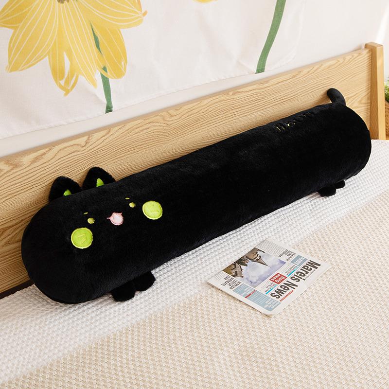 Cute Animal Long Throw Pillow Soft Cute Cat Piggy Plush Toy Long Throw Pillow Children Sleep Legs Long Pillow