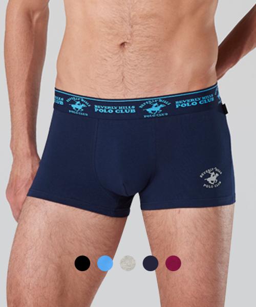 

[Beverly Hills Polo Club] Мужские боксеры-брифы из хлопка со спандексом [Отправка из Кореи] 100% Оригинал Black - 095