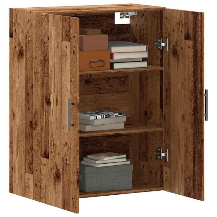 VidaXL Wall Cabinet Old Wood 69.5x34x90 Cm 857294