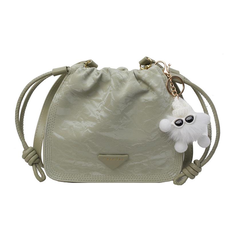 Women's Bag New Fashionable Versatile Messenger Bucket Bag