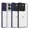 Frosted Transparent Lens Shockproof Protective Cover for Motorola Moto Edge 40 50 60 Pro Fusion G Stylus Neo G75 G55 G35 5G Case