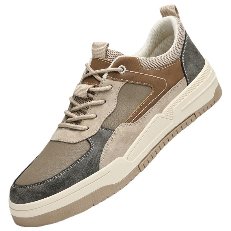 Men's Trendy British Work Boots - Autumn Soft Sole, Breathable, Fashionable, Retro Casual Sneakers