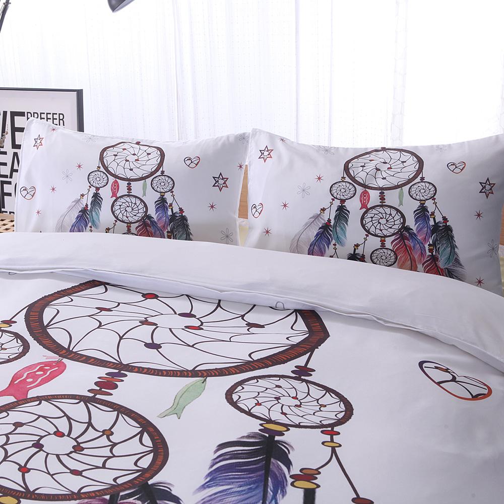 Dream Catcher 3d Duvet Cover Bedding Breves Set 240x220 Queen King Size Double Bed Quilt Cover 135 Euro Bed Linen 2 Bedrooms