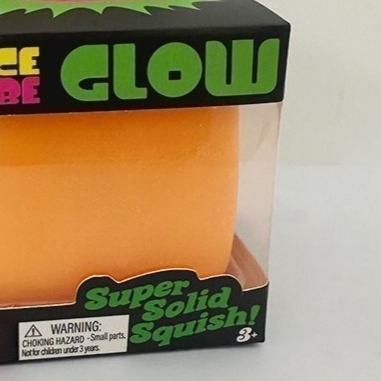 Glow Kubus Maltose Materiaal IJsblokje Squishy Stressverlichting Langzame Terugslag Speelgoed Squishy Bal Kneedbaar Fidget Speelgoed Feestcadeau