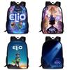 Anime Cartoon Elio Print Oxford Backpack Breathable School For Students Gift