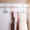 Clothes Hanger Closet Cabinet Tie Scarf Bag Rack Hanging Coat Storage Hook Organizer Household Balcony Drying Organization