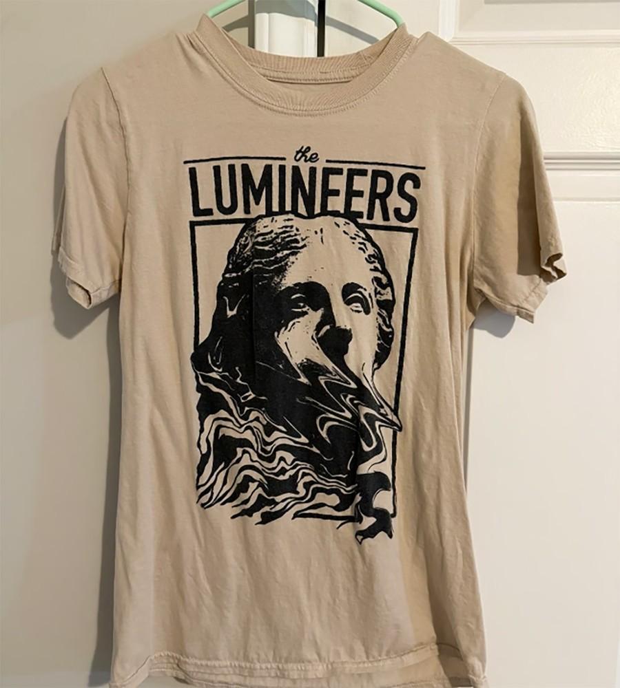 Rare! The Lumineers Sand Color Shirt Unisex Concert S to 5XL  SG433 Unisex T-Shirt S
