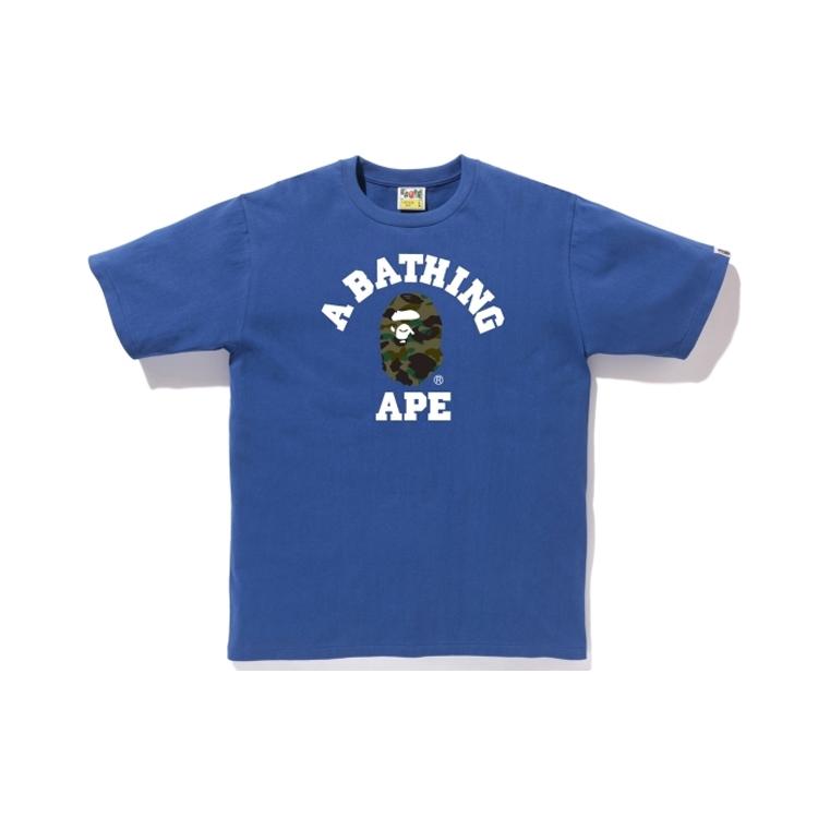 Bape 1st Camo College Tee 1F30-110-012
