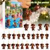 Dachshund Dog Advent Calendar 2025 24 Days Christmas Countdown Calendar with 2D Acrylic Hanging Dachshund Ornaments for Xmas Tree Decor
