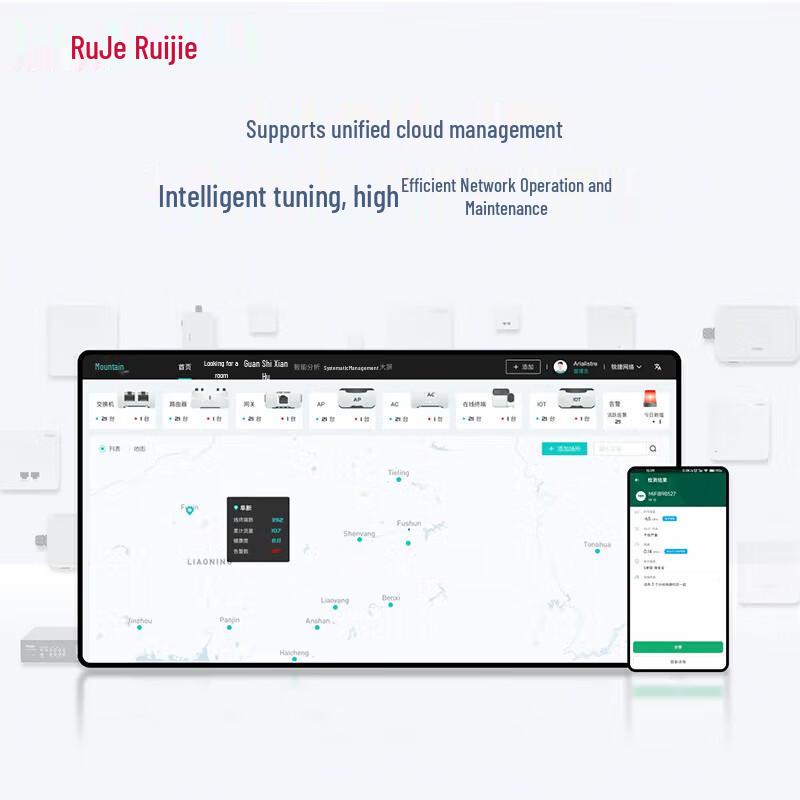 Ruijie Wi-Fi 6 Gigabit Outdoor AP RG-AP680-CD(V3) (CN Version)