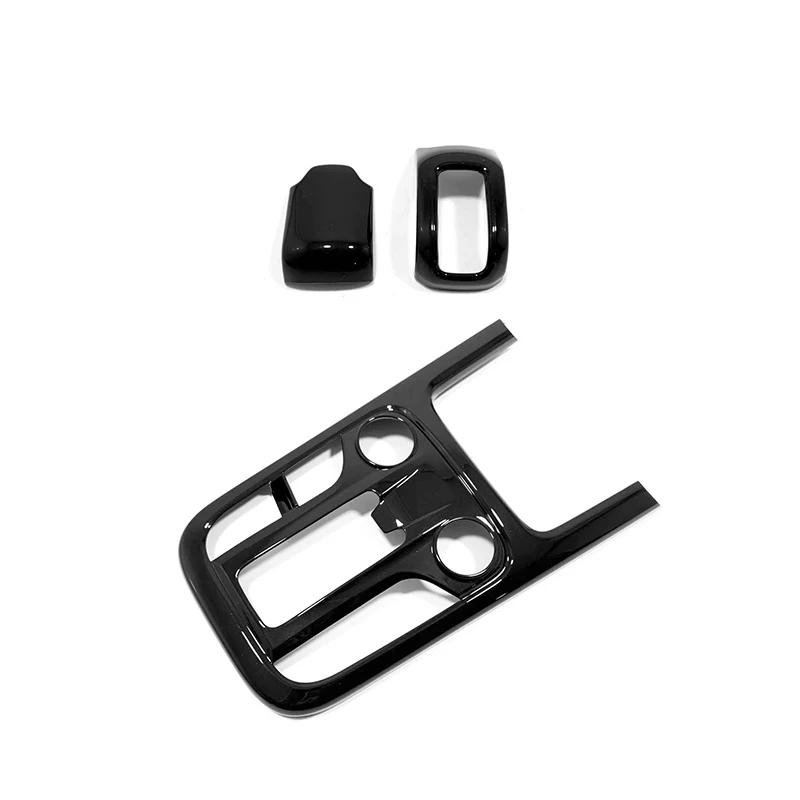 For GWM Great Wall Tank 300    ABS Chrome Auto Gear Head Lever Shift Knob Cover Frame Trims Car Styling Accessories