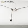 Akoya Pearl Hanadama Pearl Single Pearl Necklace K18G [Seashore Uwajima Akoya Pearl] 8.0-8.5mm (K18 Gold) Made n Japan