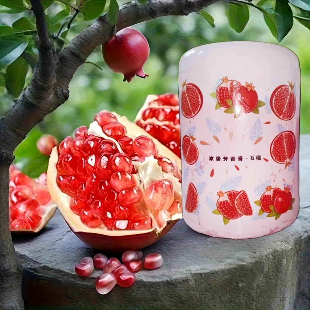 

Твердые парфюмированные освежители воздуха - 6 ароматов Подходят для автомобилей, домов, кухонь, спален и ванных комнат - Декорированные сферические контейнеры с крышками Pomegranate scent