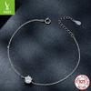S925 Silver Sparkling Mozzarella Diamond Bracelet, Simple Light Luxury Style With Certificate Hand Jewelry Msb001