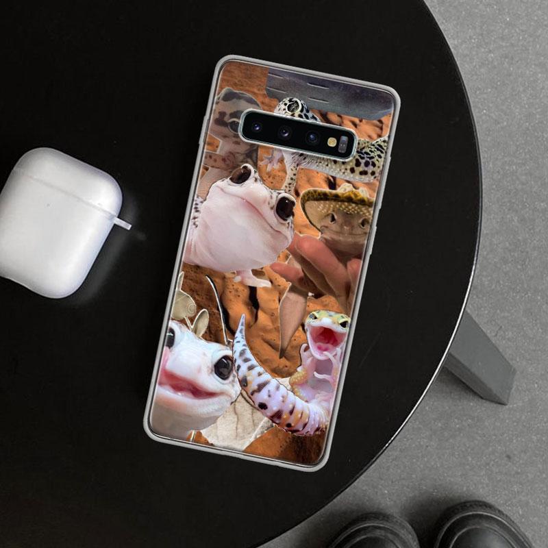 Lizards Geckos Phone Case Cover for Samsung Galaxy S26 S25 Edge S24 S23 Ultra S22 Plus S21 FE S20 + Art Customized Fundas Galaxy