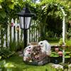 Happy Solar Outdoor Light Statue Ornament