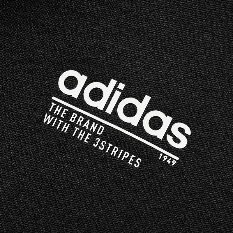 Adidas Men's Trendy Hooded Pullover Sweatshirt