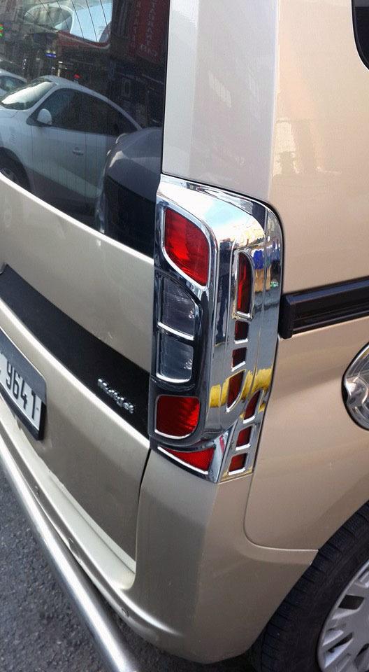 

Накладка на стопы с изгибом (2 шт, пласт) для Peugeot Bipper