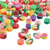 200pcs Multicolor Fruit Bead Set - Polymer Clay for DIY Jewelry