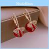 Korean Girl Butterfly Pearl Earrings With Alloy Material For Women Fashion Accessories