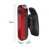 USB Rechargeable Tail Light for Bicycle 4 Bright Modes IPX4 Waterproof