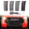 LED Daytime Running Turn Signal Fog Lights for 2022-2025 Toyota Tundra Front Bumper