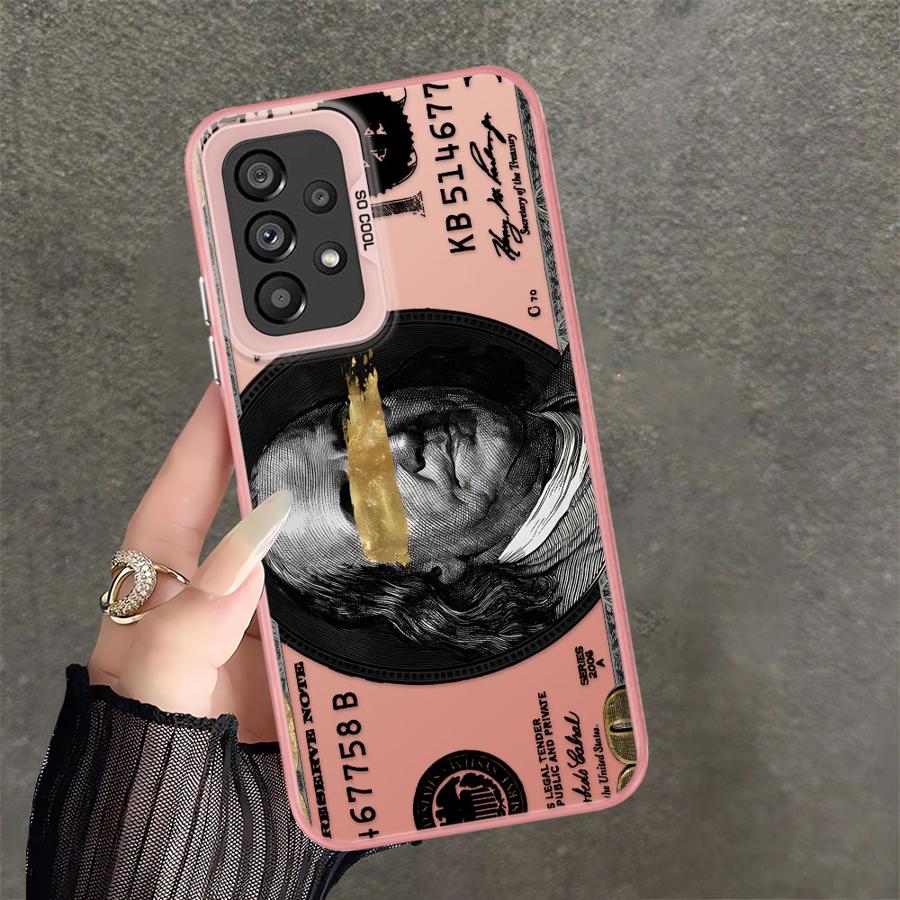 Phone Cover Case for Samsung Galaxy A16 A34 A13 A25 A73 A12 A54 A72 A17 A52 A23 A71 A32 A36 A14 A56 Dollars Money Design