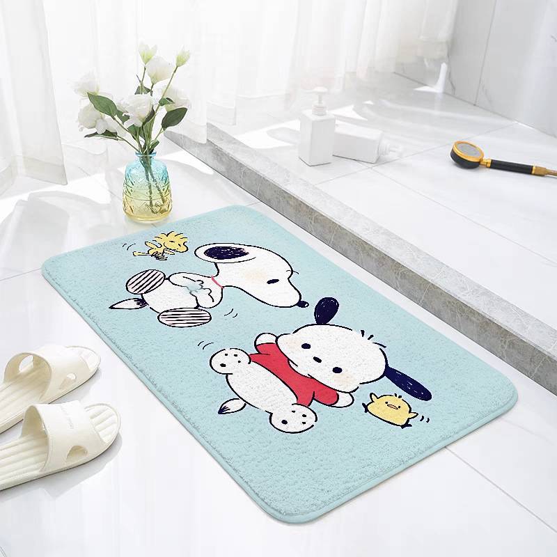 Cute S-Snoopy Floor Mat Bedroom Bedside Carpet Non Slip Soft Floor Mat Sofa Coffee Table Rugs For Home Decor Doormat