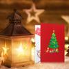 Handcrafted 3D Paper Sculpture Christmas Greeting Card Featuring Cats Design And Recyclable Ecological Friendly Materials