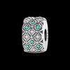 925 Sterling Silver Green Series Flower Tree Apple Pendant DIY Fine Beads Fit Original Charms Bracelet Women Jewelry Diy 1