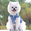 Spring Summer Dog Princess Dress Sweet Lace Skirt Pet Clothing Puppy Kitten Pet Skirt Cute Dog Dress Bow for Small Medium Dog
