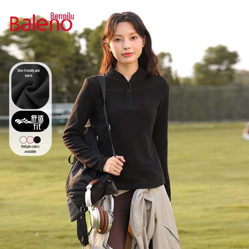 Baleno Women's Half-Zip Fleece Sweatshirt