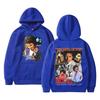 Classic Michajackson King Of Pop Double Sided Print Hoodie Men Vintage Gothic Rock Sweatshirt Man Casual Oversized Streetwear