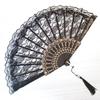 Lace Chinese Foldable Chinese Costume Dance Fan Fan, Style, [NAKAMARU] - Dance, Cosplay, Accessory, Party,
