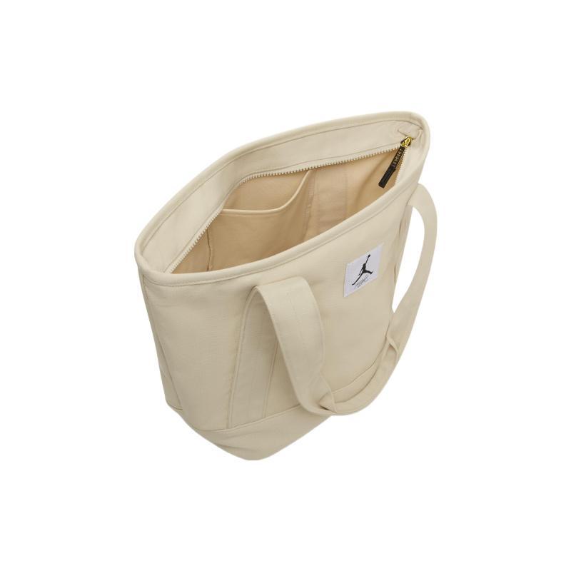 Jordan Cotton Tote Bag Shopping Bag Single Handbag Regular Unisex Ecru Jordan JD2243019GS-001