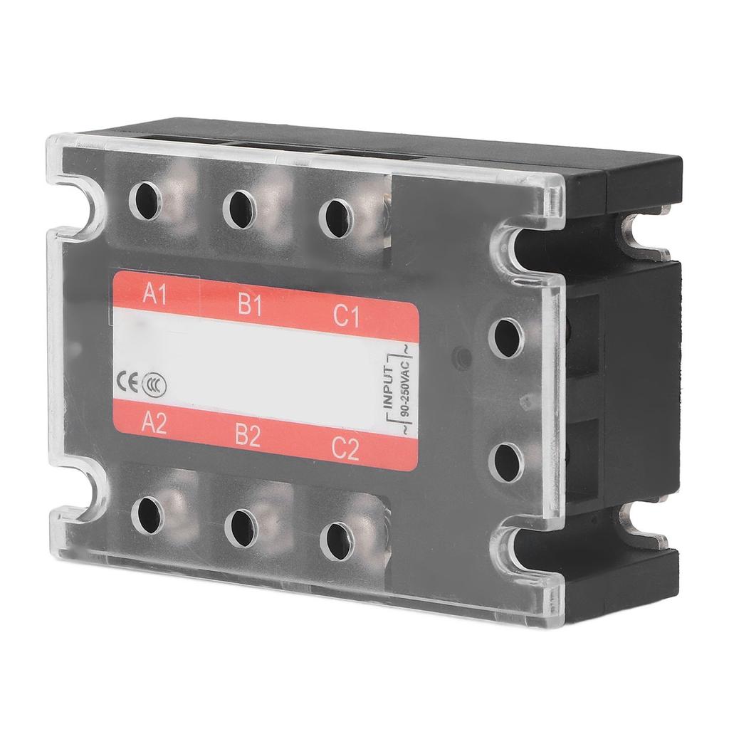 3 Phasen SSR Regler Solid State Relais Industriesysteme 25A AC zu AC 480V für CNC Werkzeugmaschinen P
