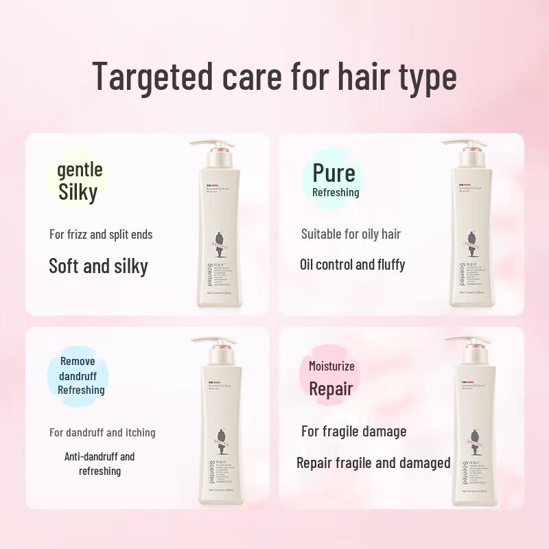 Adolph Essential Oil Gentle Silky Shampoo