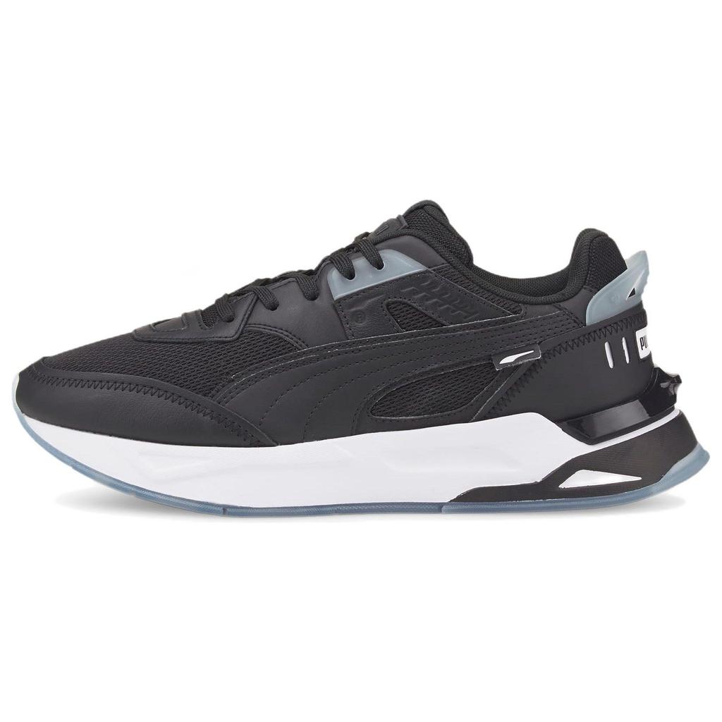 Puma Mirage Sport Contrast Fabric Leather Casual Low-Top Sneakers Unisex sneakers Black White 383560-02